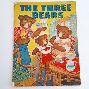 The Three Bears Milo Winter 3417 Vintage 1938 Merrill Publishing Company Chicago